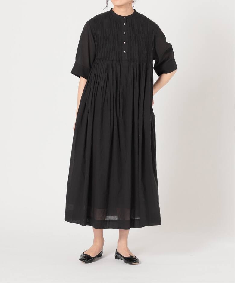 コットンボイルピンタックシャツワンピース◇（ワンピース）｜IENA  