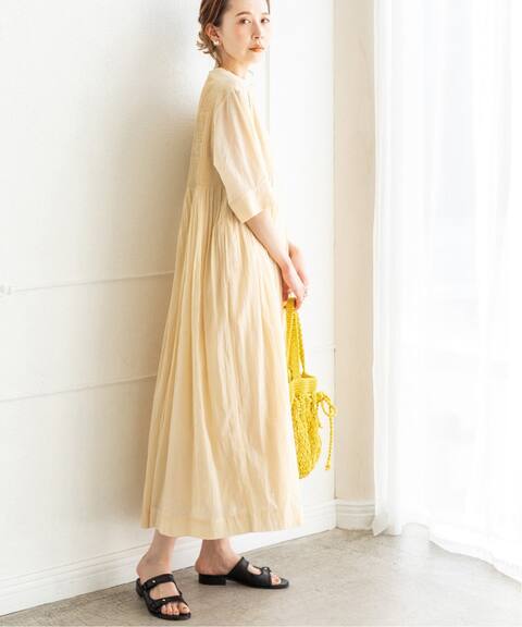 予約 コットンボイルピンタックシャツワンピース Iena イエナ 公式のファッション通販 Baycrew S Store