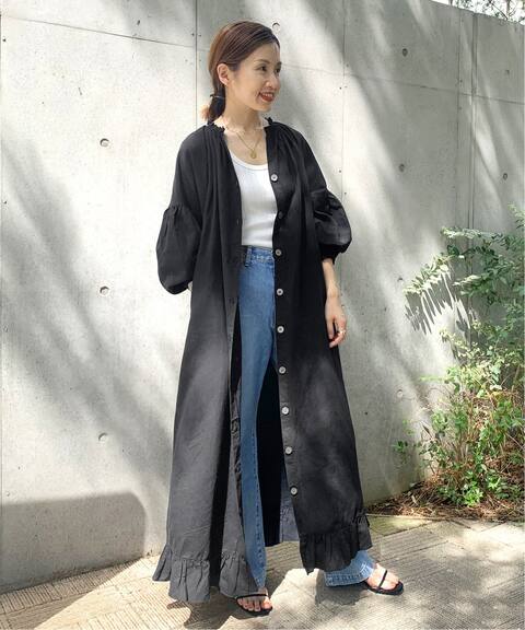 コットンリネンヘムフリルワンピース Iena イエナ 公式のファッション通販 Baycrew S Store