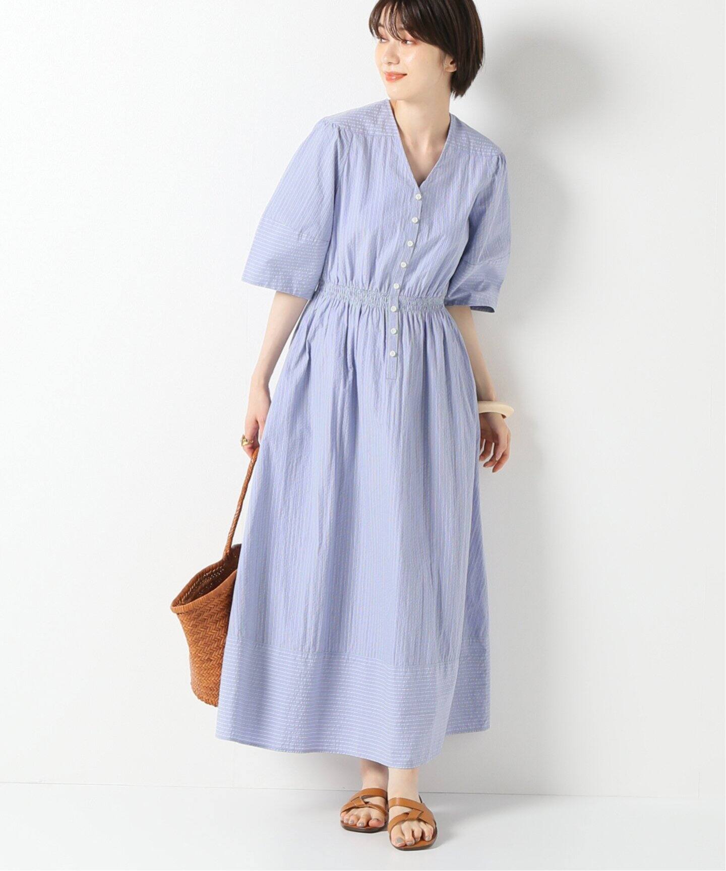 サッカーストライプフォルムワンピース Iena イエナ 公式のファッション通販 Baycrew S Store サッカーストライプフォルムワンピース Iena イエナ 公式のファッション通販 Baycrew S Store