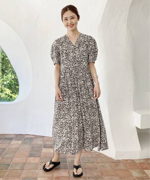 シャドーフラワーカシュクールワンピース Iena イエナ 公式のファッション通販 Baycrew S Store