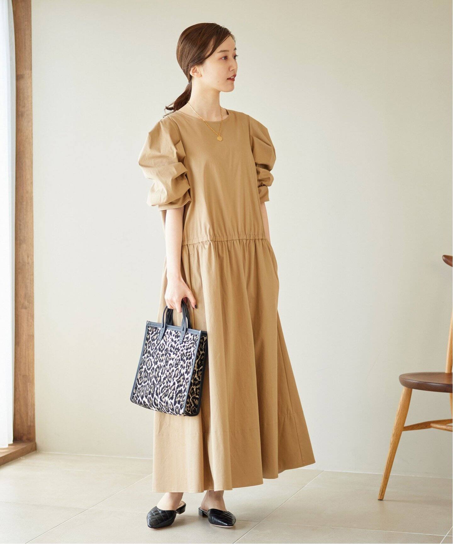 ボリュームショルダーワンピース Iena イエナ 公式のファッション通販 Baycrew S Store