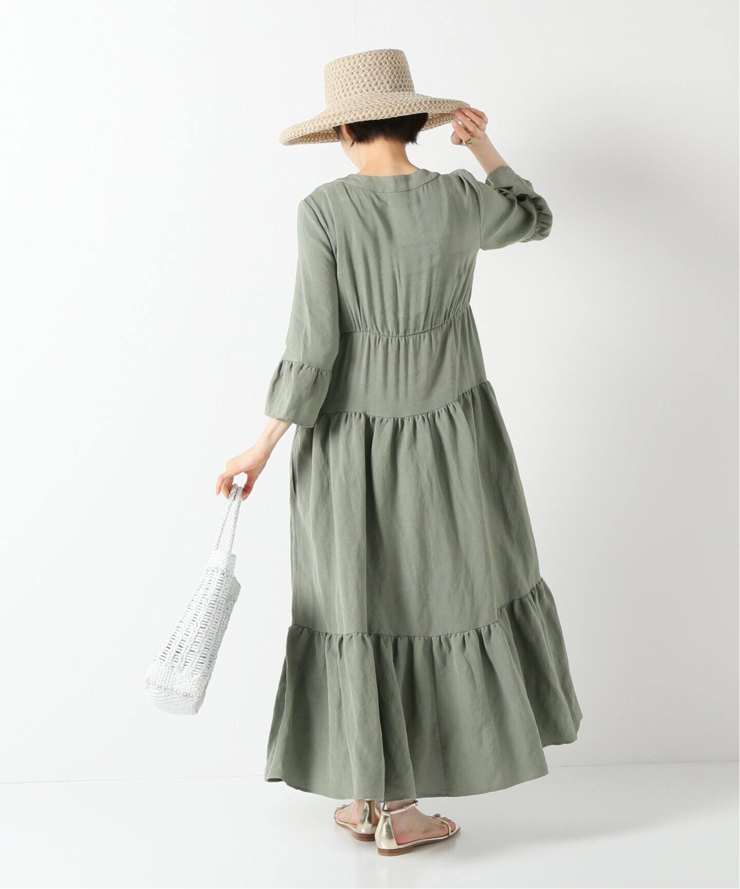 袖フレア ティアードワンピース Iena イエナ 公式のファッション通販 Baycrew S Store