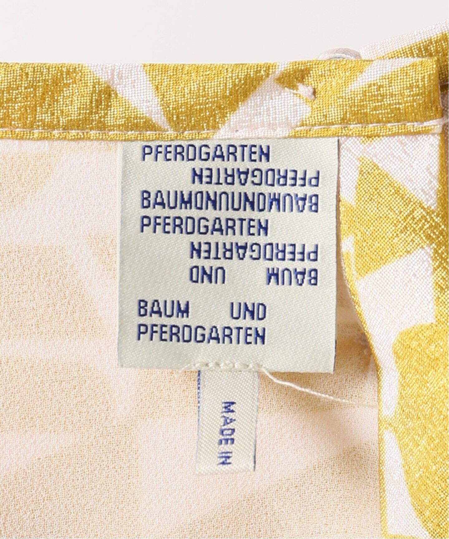 BAUM UND PFERDGARTEN/バウム ウンド ヘルガーデン】ATLANTAワンピース 国内外の人気! BAUM PFERDGARTEN/ATLANTAワンピース UND ロングワンピース