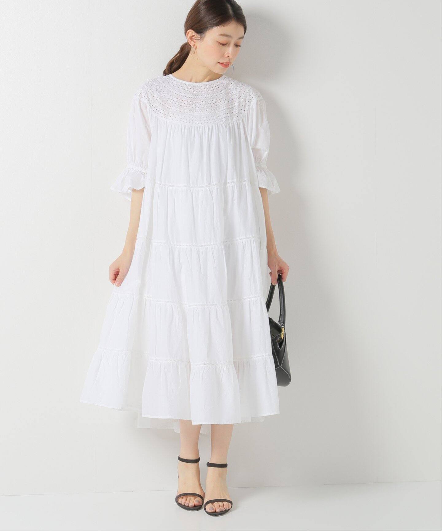 MERLETTE/マーレット】アイレットワンピース（ワンピース）｜IENA  