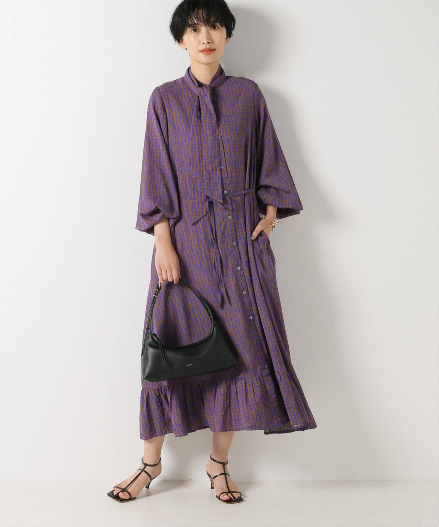 SARA MALLIKA/サラマリカ】CRAZE PATTERN PRINTワンピース（ワンピース  