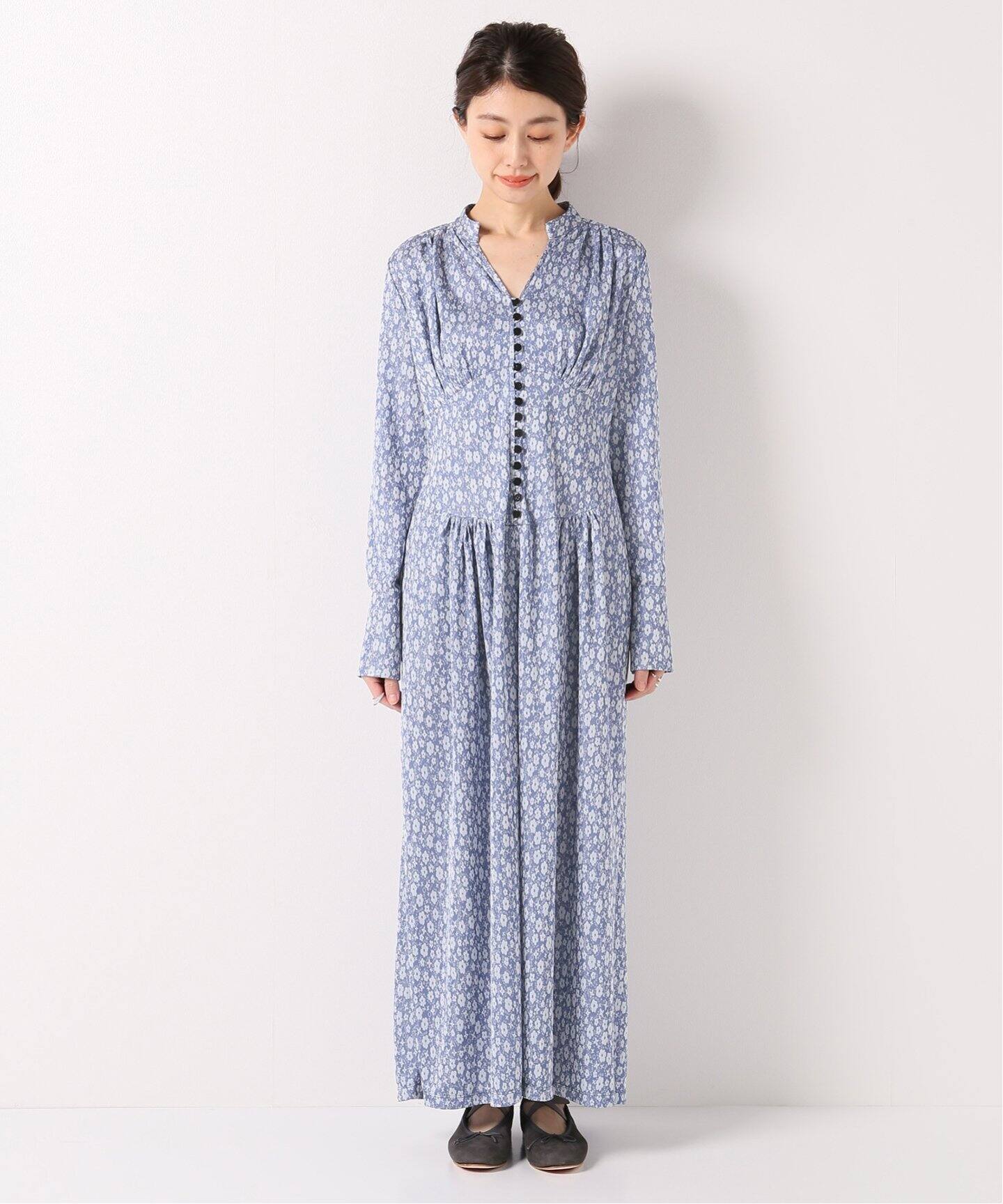 AKANE UTSUNOMIYA/アカネウツノミヤ】ジャガードワンピース  