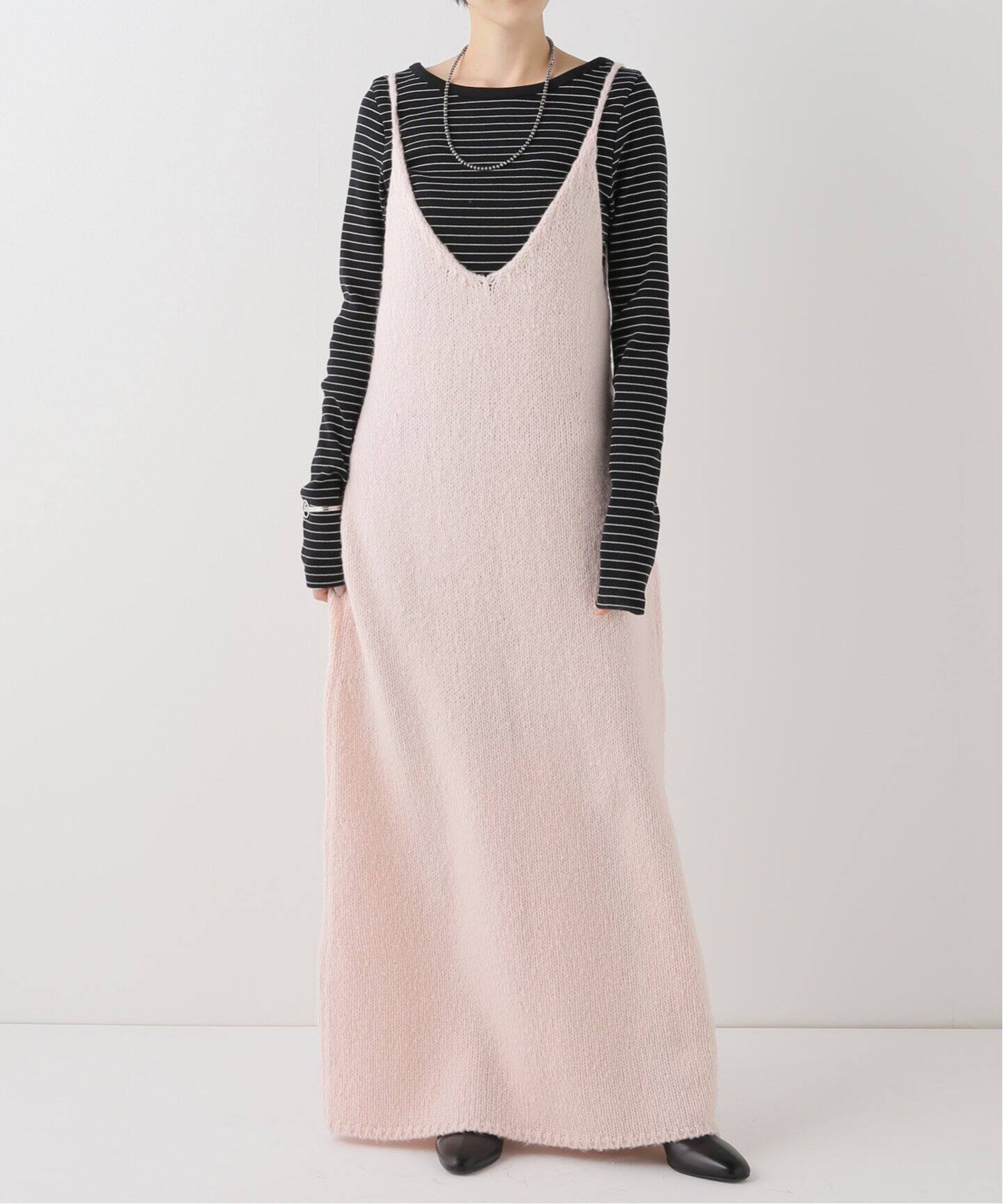 AURALEE/オーラリー】WOOL BABY CAMEL ニット ドレス（ワンピース  