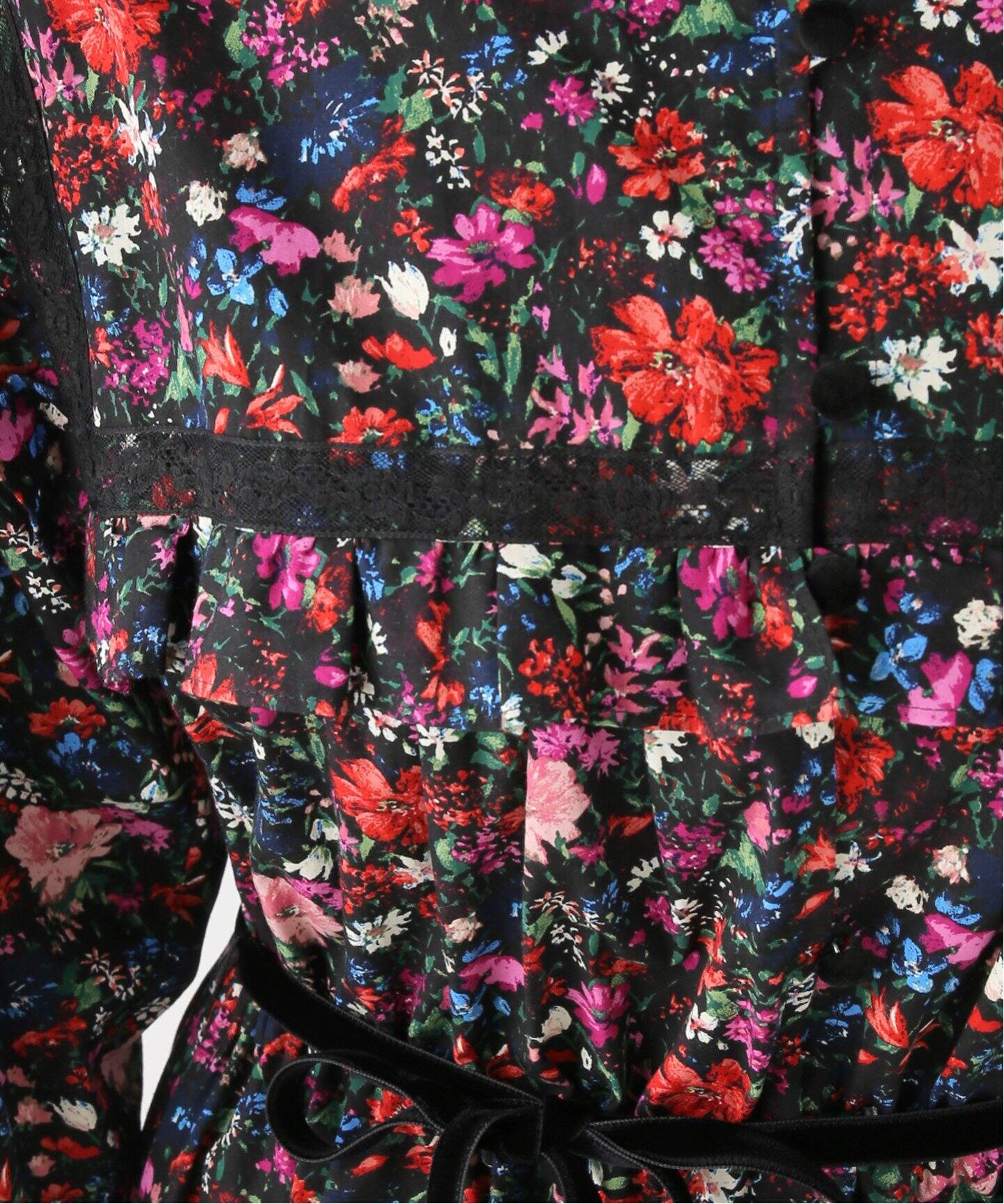 leur logette/ルールロジェット】Marianna flowerワンピース 