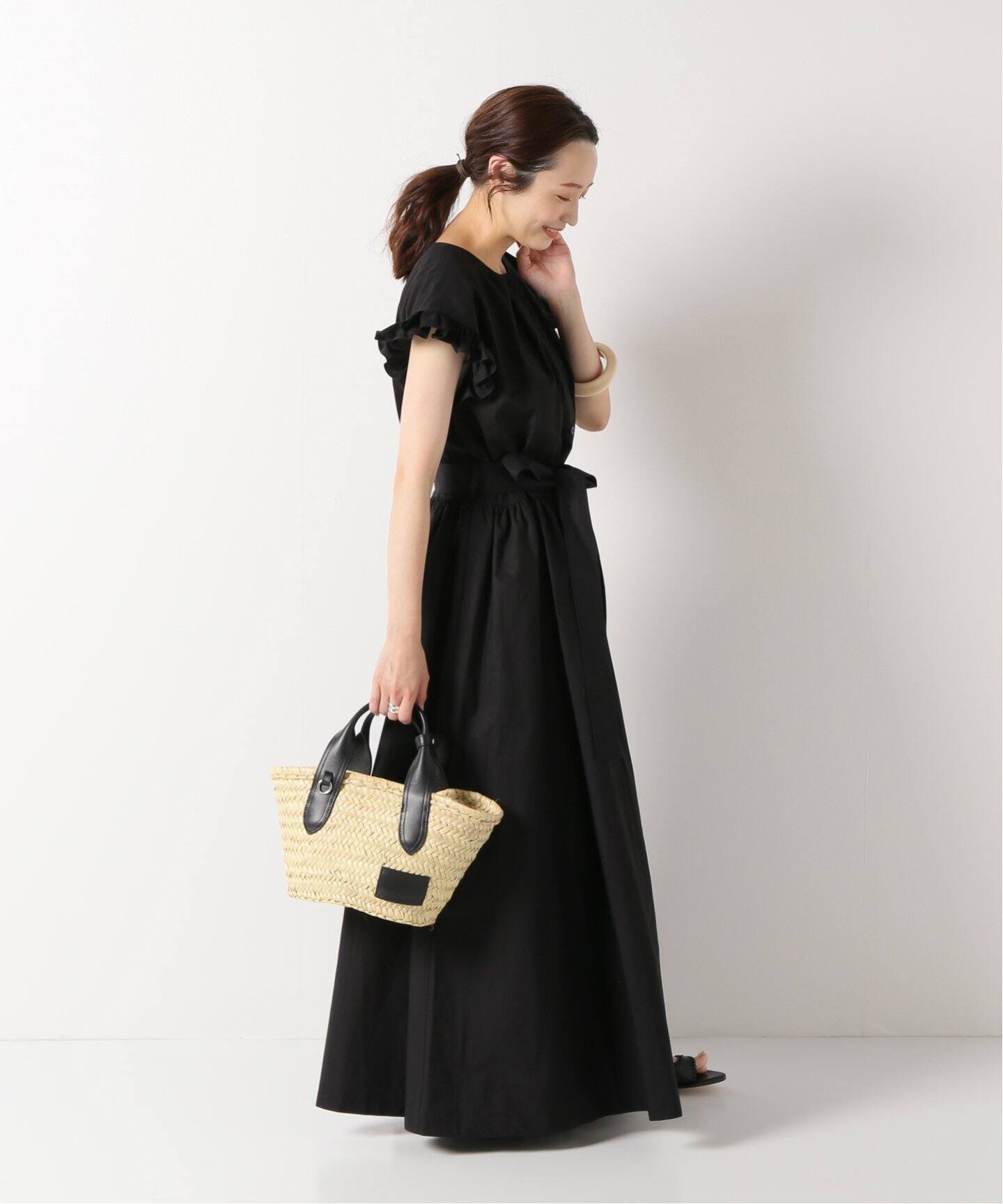 PATOU/パトゥ】フリルボリュームボタンワンピース（ワンピース）｜IENA  