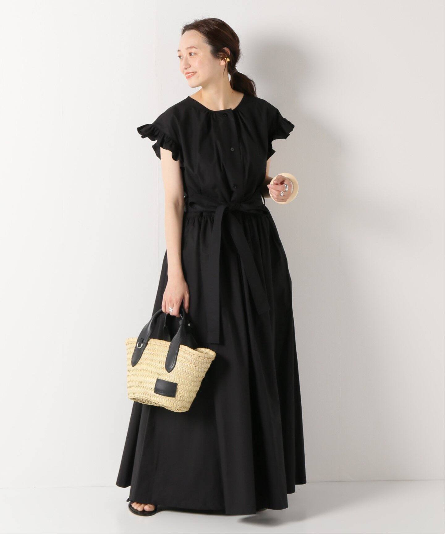 PATOU パトゥワンピースブラック 