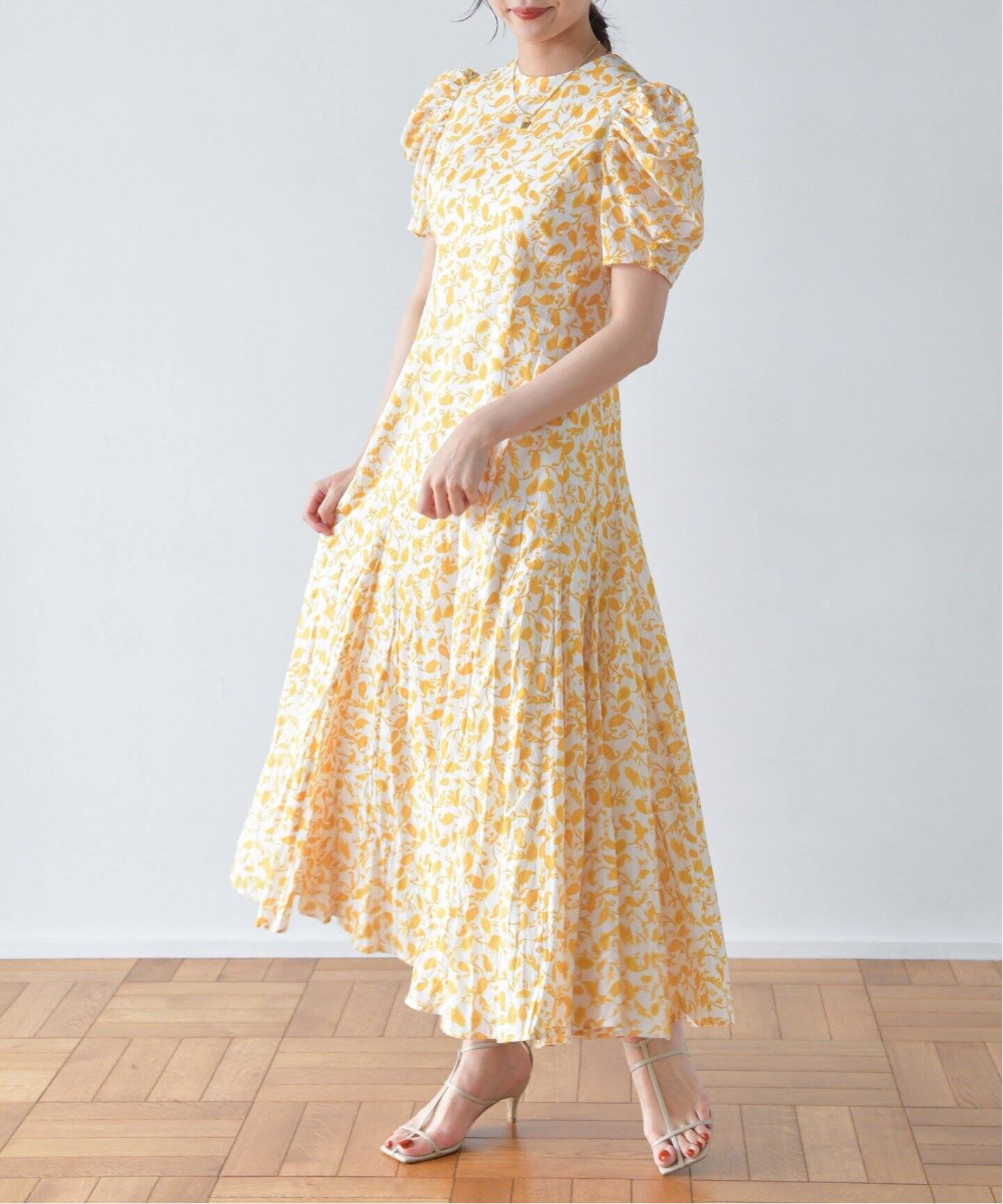 MARIHA セレナーデのドレス IENA イエロー 花 フラワー 38 ｜その他 