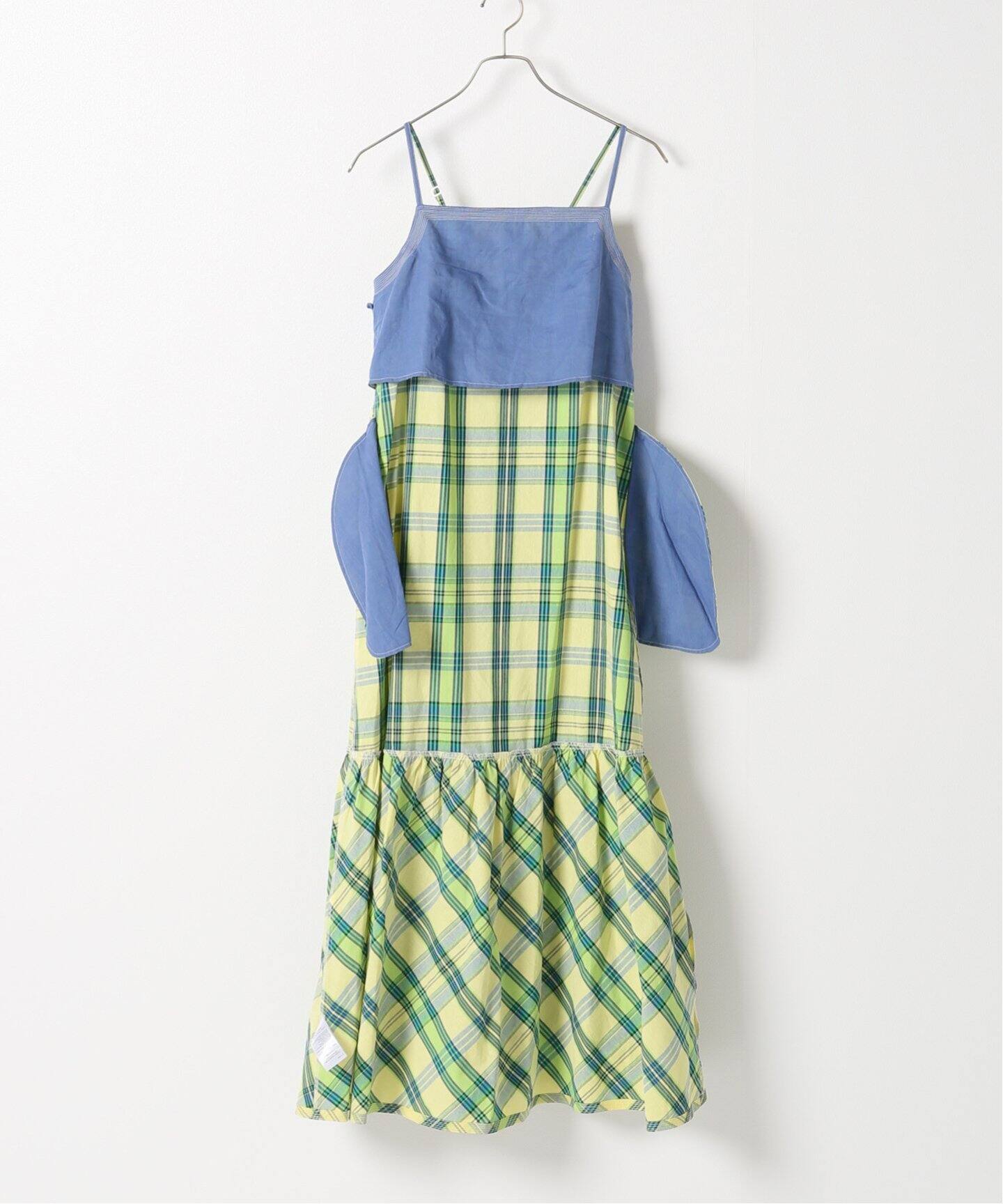 KALANCHOE/カランコエ】マドラスチェックキャミワンピース（ワンピース  