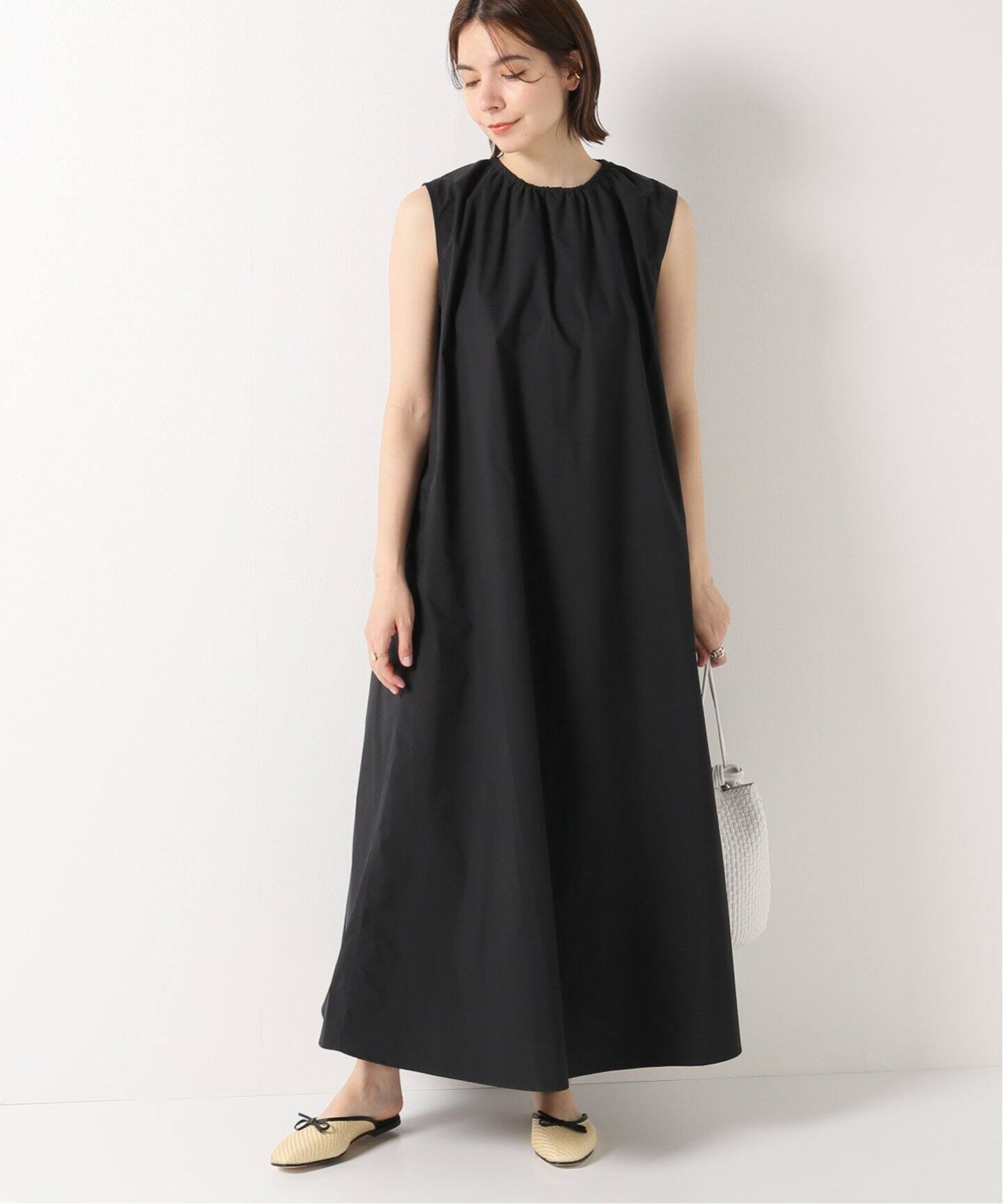 STUDIO NICHOLSON/スタジオ ニコルソン】ギャザーワンピース  