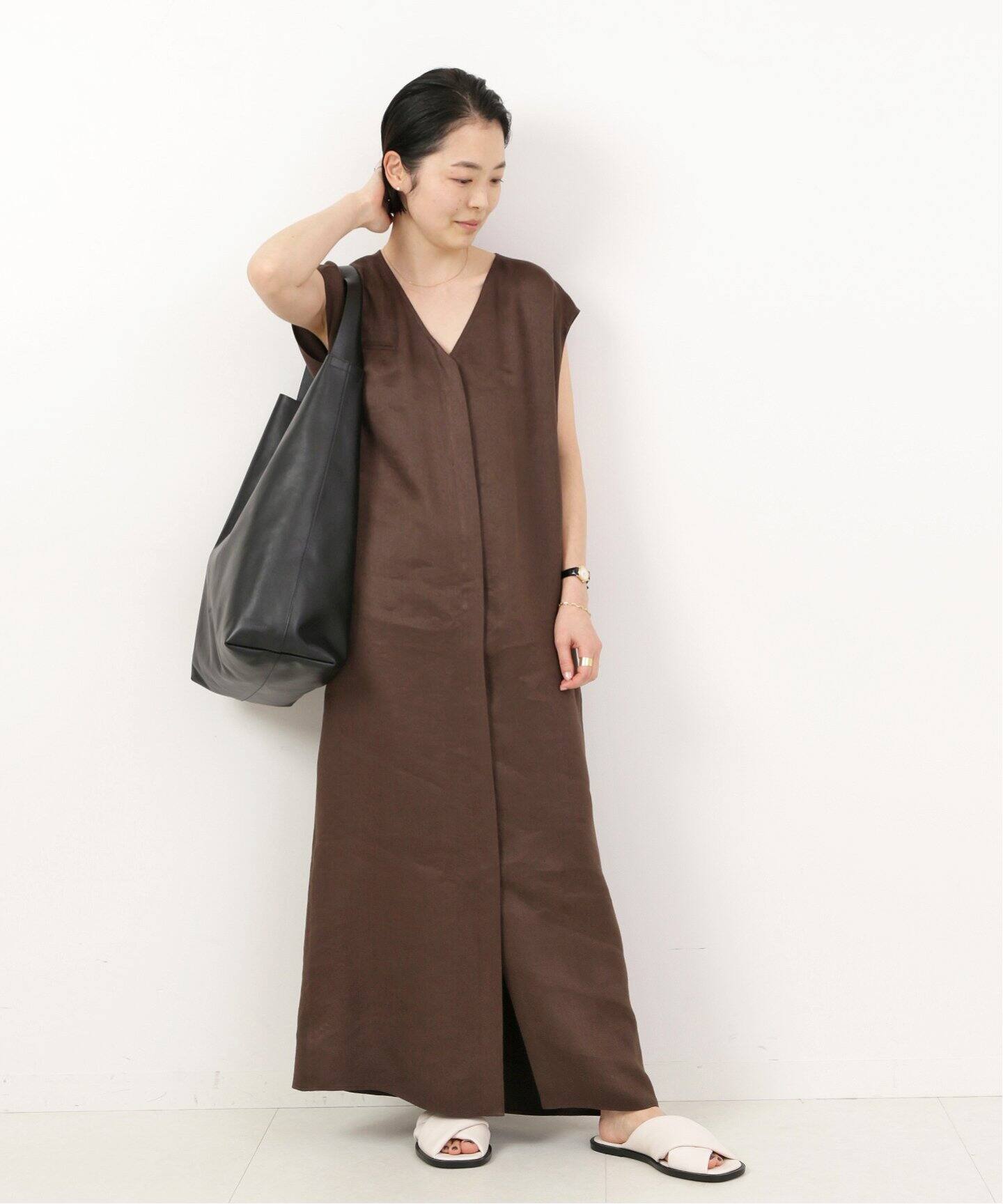 MARLOTA/マルロタ】LINEN ワンピース（ワンピース）｜IENA（イエナ）の  