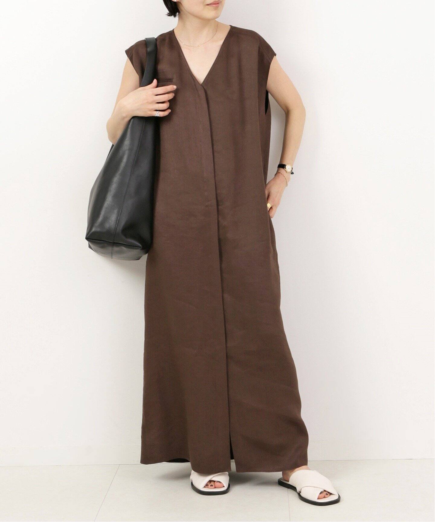 MARLOTA/マルロタ】LINEN ワンピース（ワンピース）｜IENA（イエナ）の 