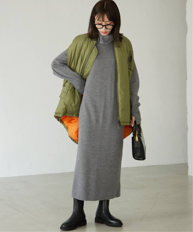 ウォッシャブルウールタートルワンピース Slobe Iena スローブ イエナ 公式のファッション通販 Baycrew S Store