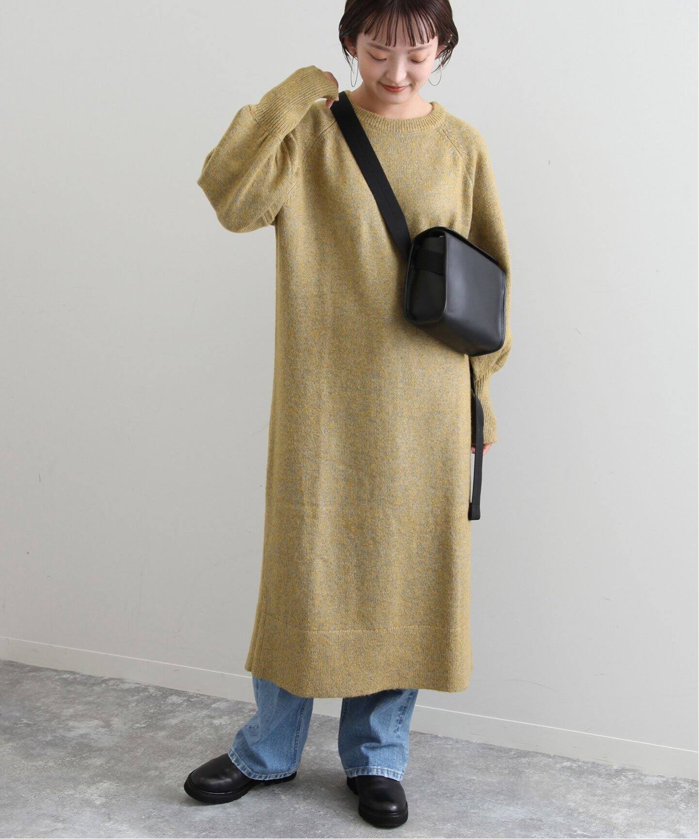 Mixヤーンロングニットワンピース Slobe Iena スローブ イエナ 公式のファッション通販 Baycrew S Store Mixヤーンロングニットワンピース Slobe Iena スローブ イエナ 公式のファッション通販 Baycrew S Store