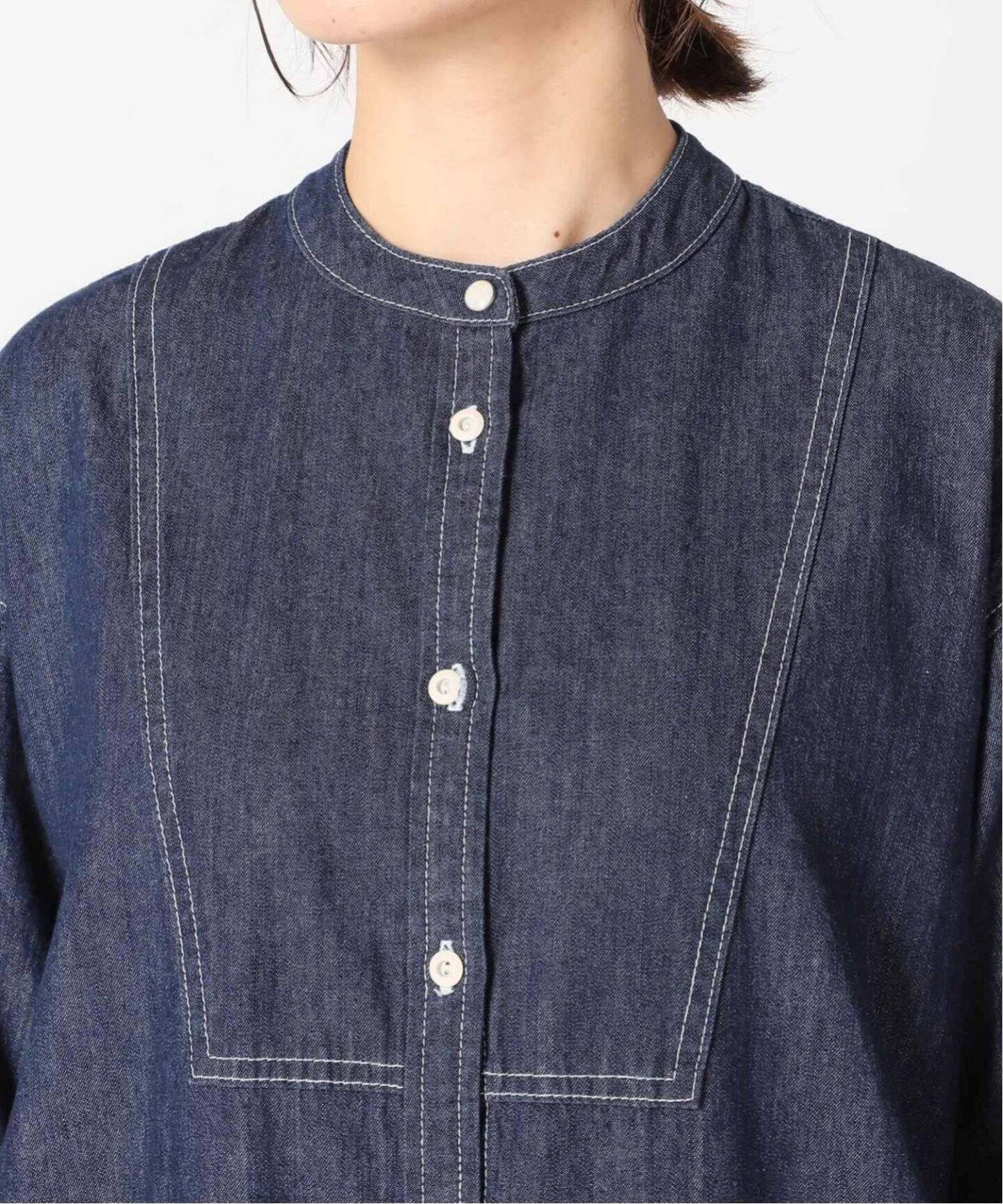 WEB限定/追加》LE DENIM シャツワンピース◇（ワンピース）｜SLOBE  
