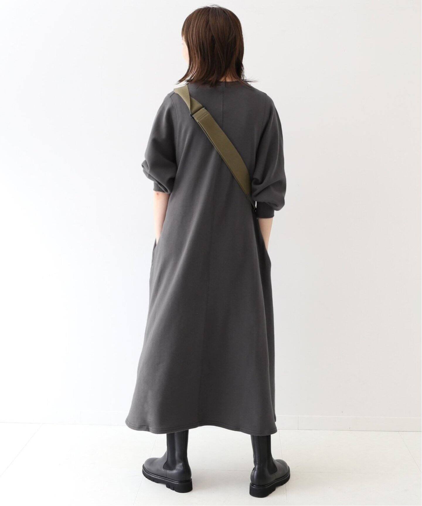 WEB限定/追加3》ソフト起毛裏毛ロングワンピース◇（ワンピース 