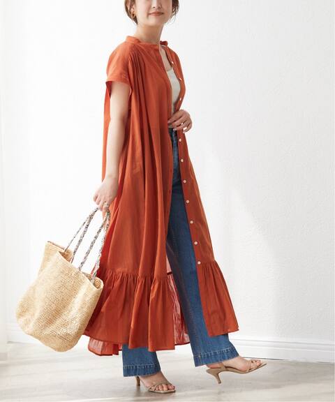 コットンボイルティアードワンピース Slobe Iena スローブ イエナ 公式のファッション通販 Baycrew S Store