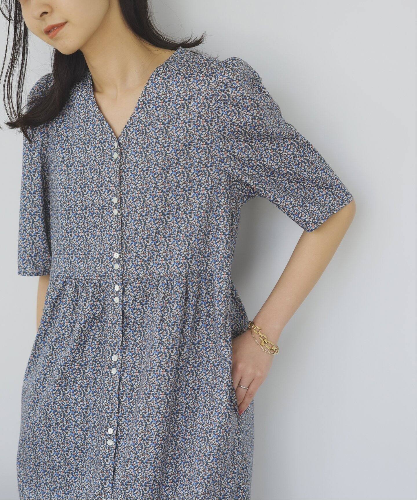 リバティプリントワンピース（ワンピース）｜SLOBE IENA（スローブ  