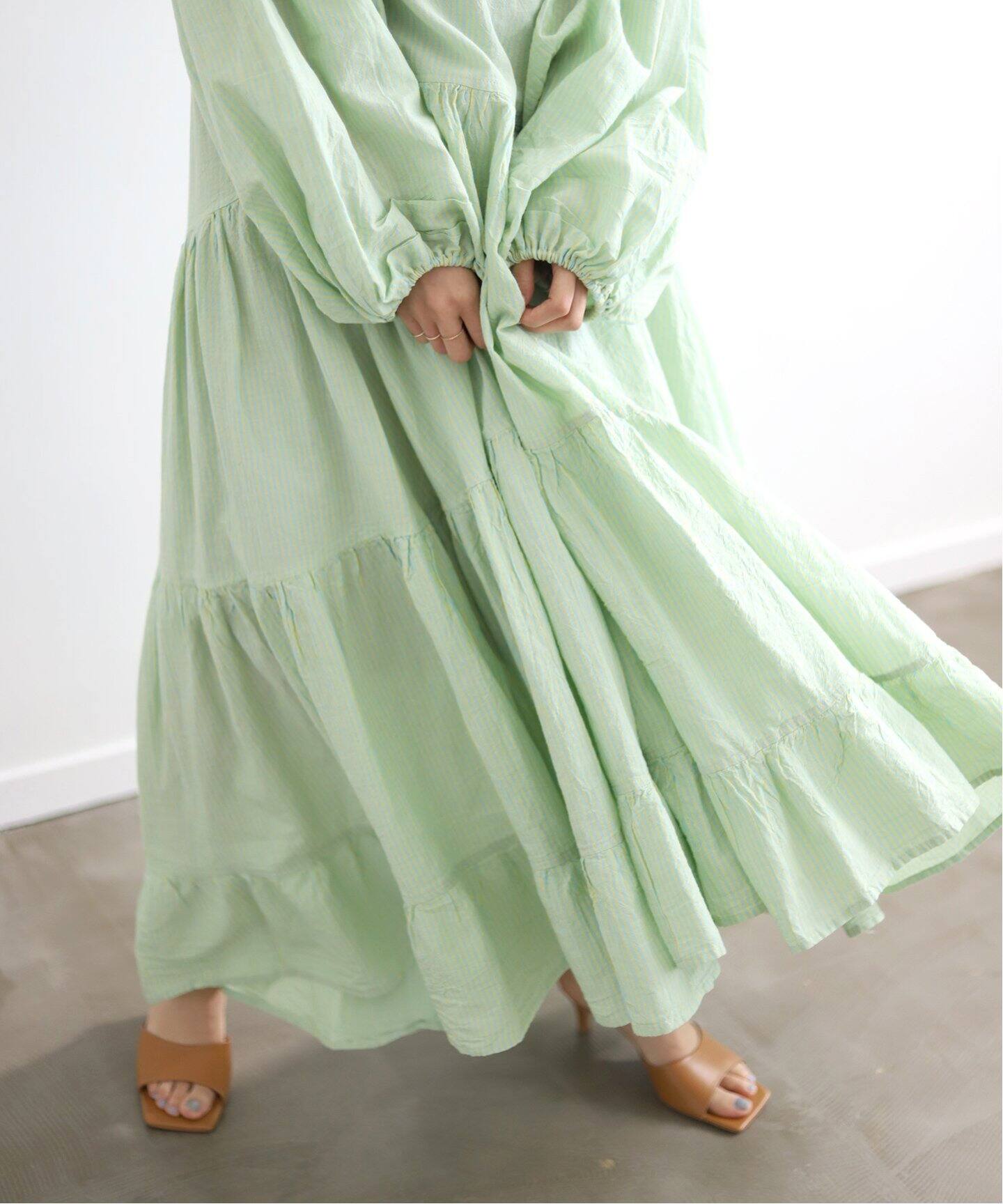 Devotion TWINS】ストライプドレスワンピース◇（ワンピース）｜SLOBE  