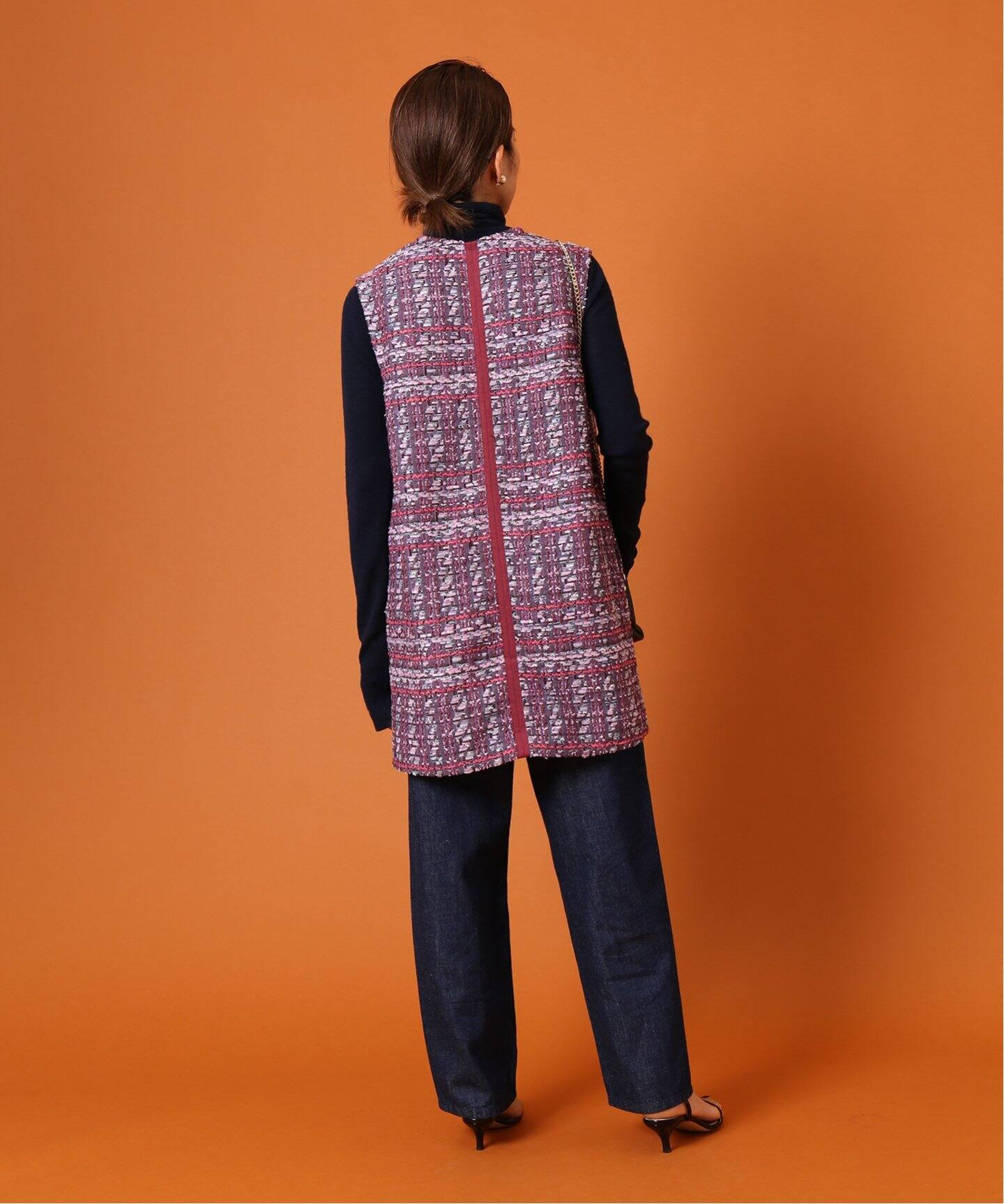 IENA LA BOUCLE MALHIA KENT ツイードベスト（その他ジャケット 
