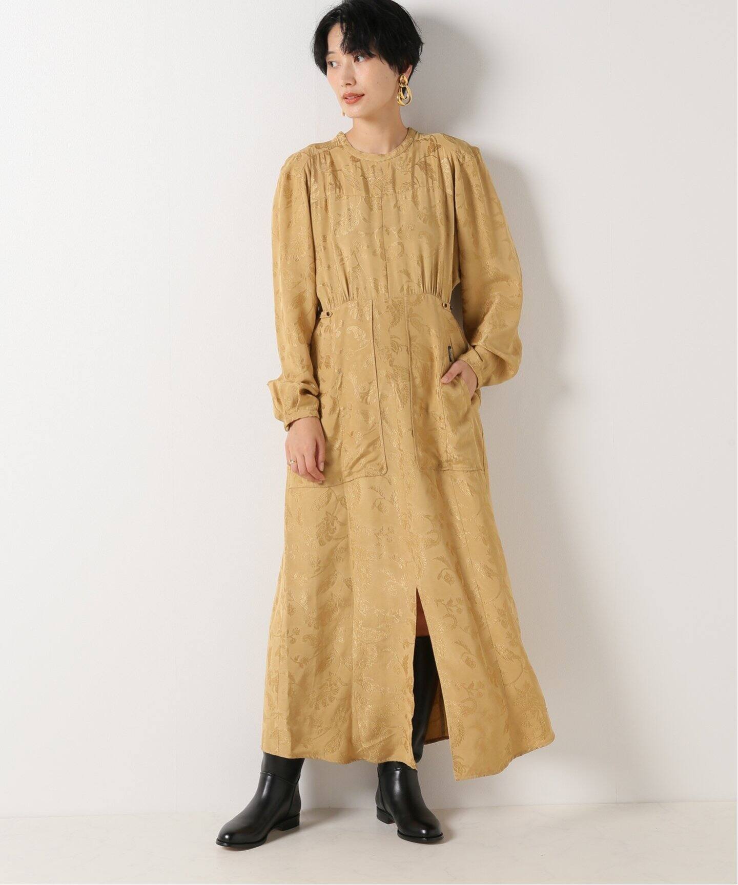 PHOTOCOPIEU/フォトコピュー】4POCKETSドレス（ワンピース）｜IENA  