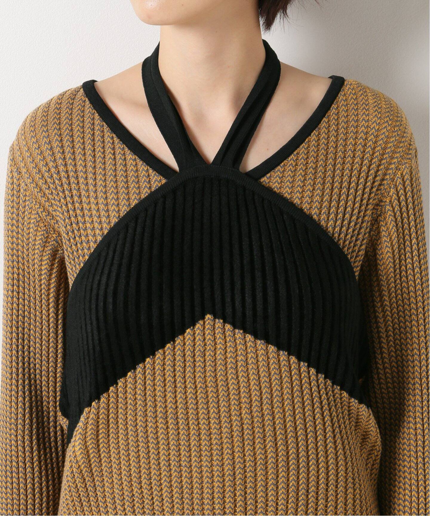 AKANE UTSUNOMIYA/アカネウツノミヤ】ニットワンピース（ワンピース  