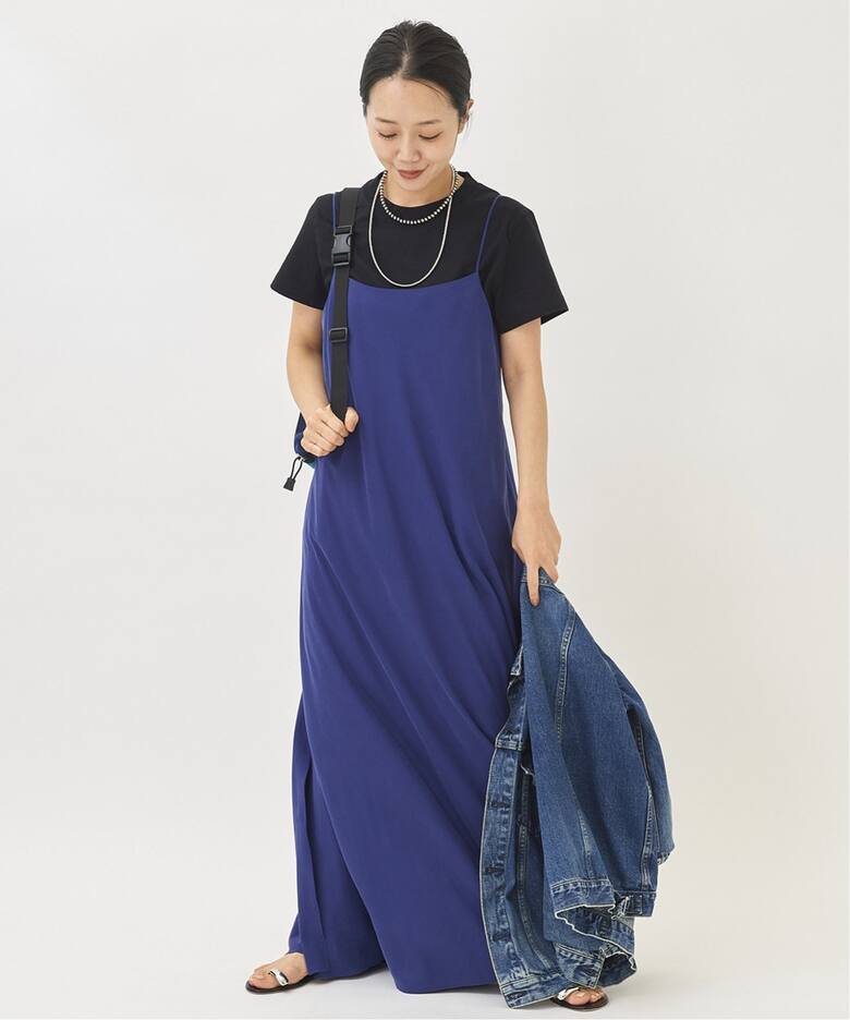 プラージュLawnボリュームフレアワンピース （Fibrilキャミワンピース  