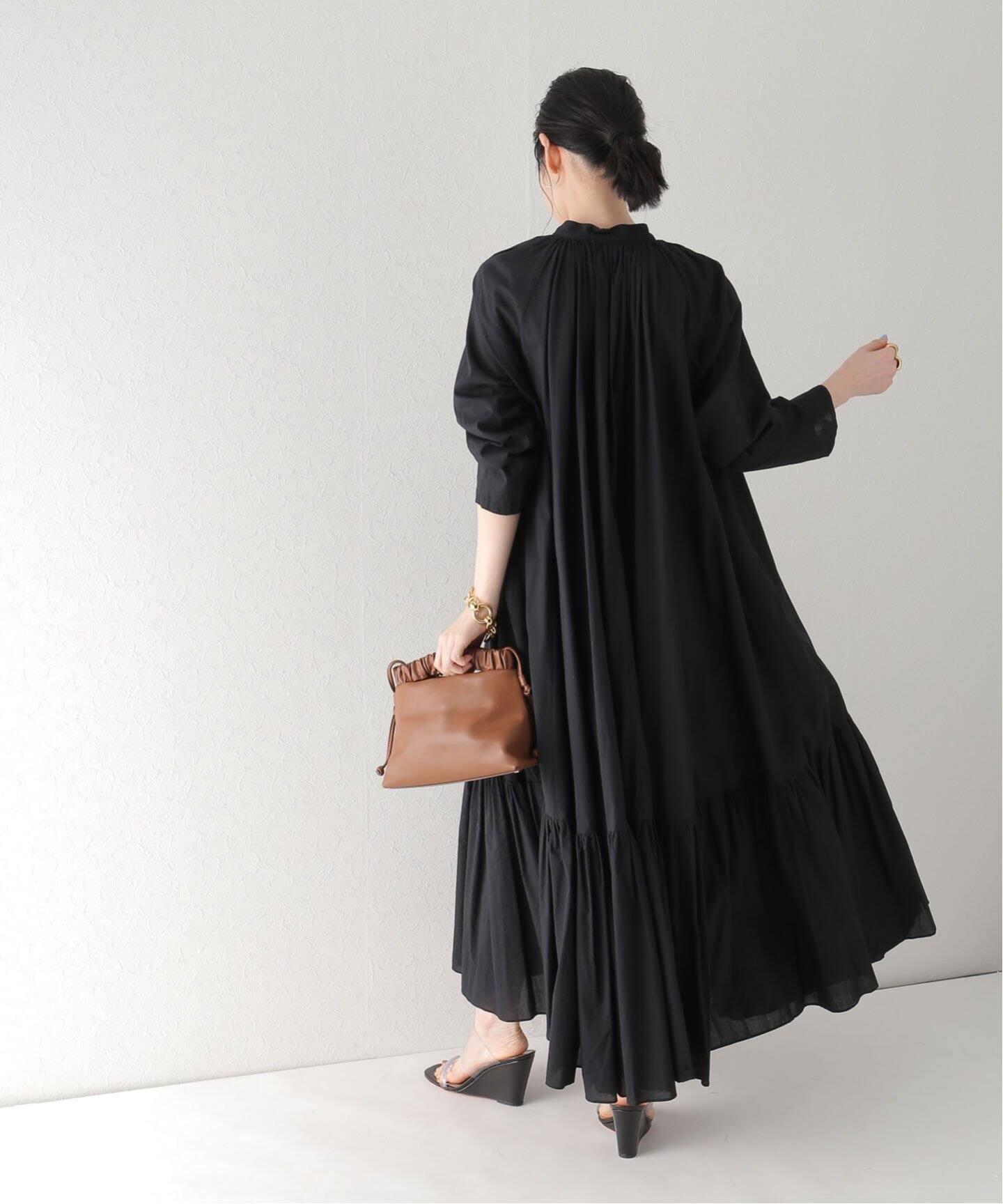 Lawn ボリューム Flare ワンピース◇（ワンピース）｜Plage  