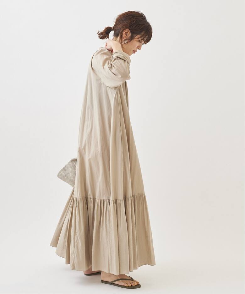 Lawn ボリューム Flare ワンピース◇（ワンピース）｜Plage  