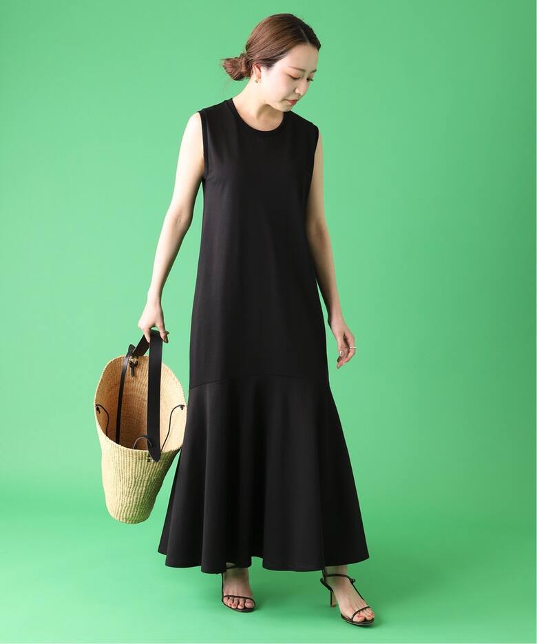 PERVERZE ティアードノースリーブワンピース 