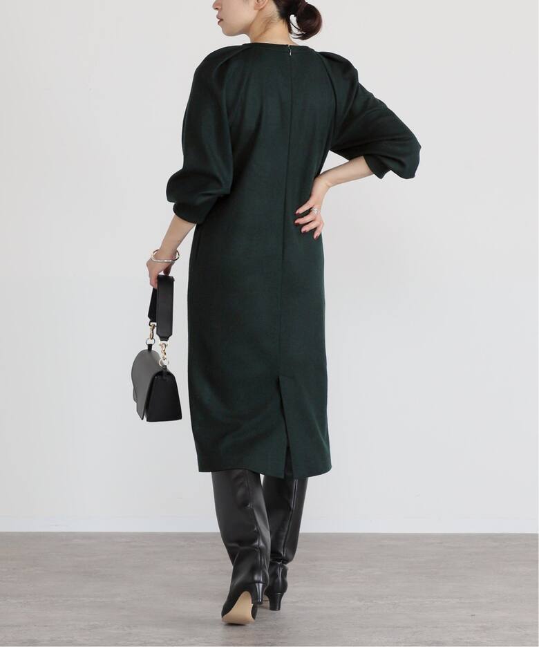 ウールスムース パフスリーブワンピース Vermeil Par Iena ヴェルメイユ パー イエナ 公式のファッション通販 Baycrew S Store
