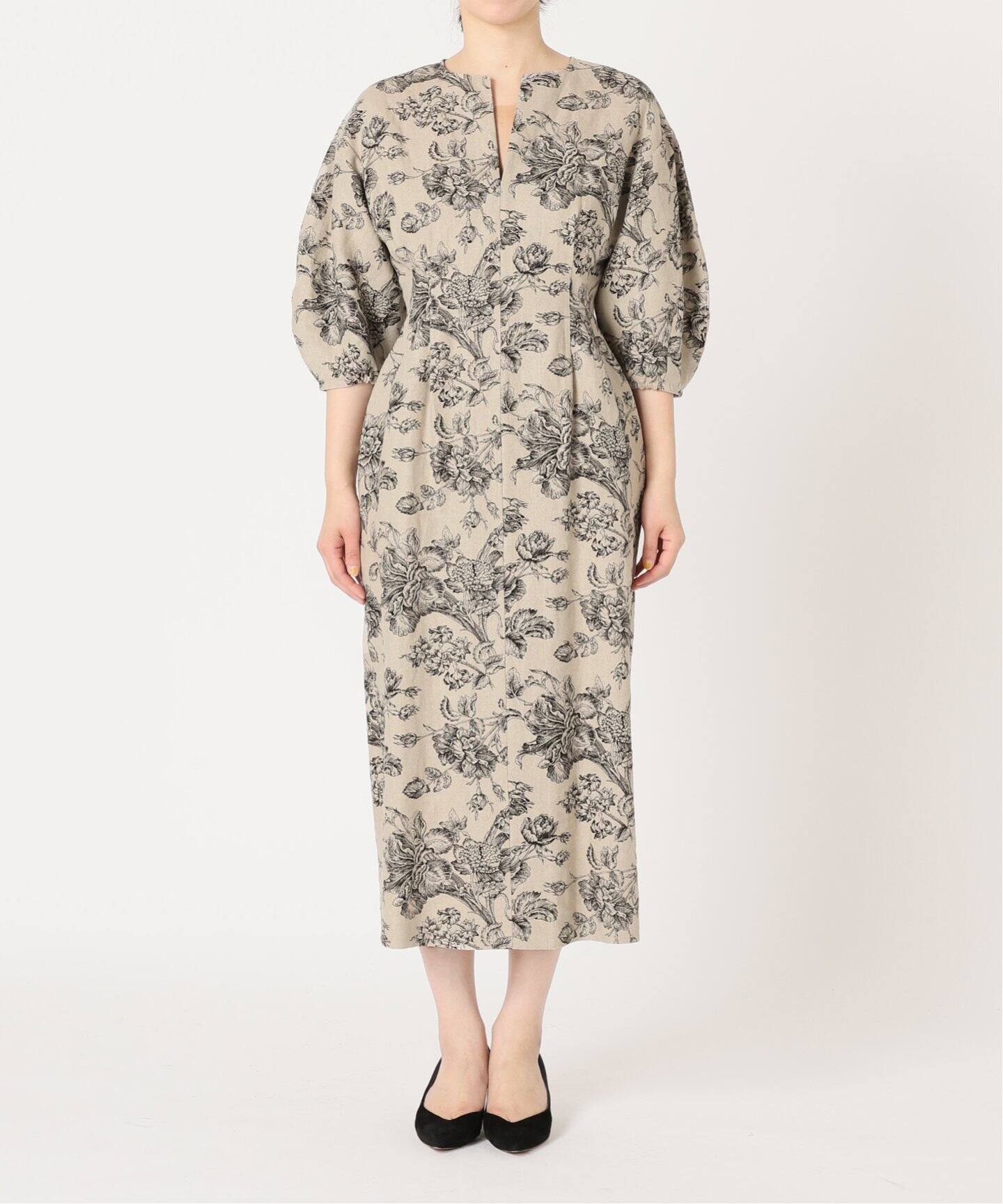 リネントワルドジュイウエストシェイプワンピース◇（ワンピース  