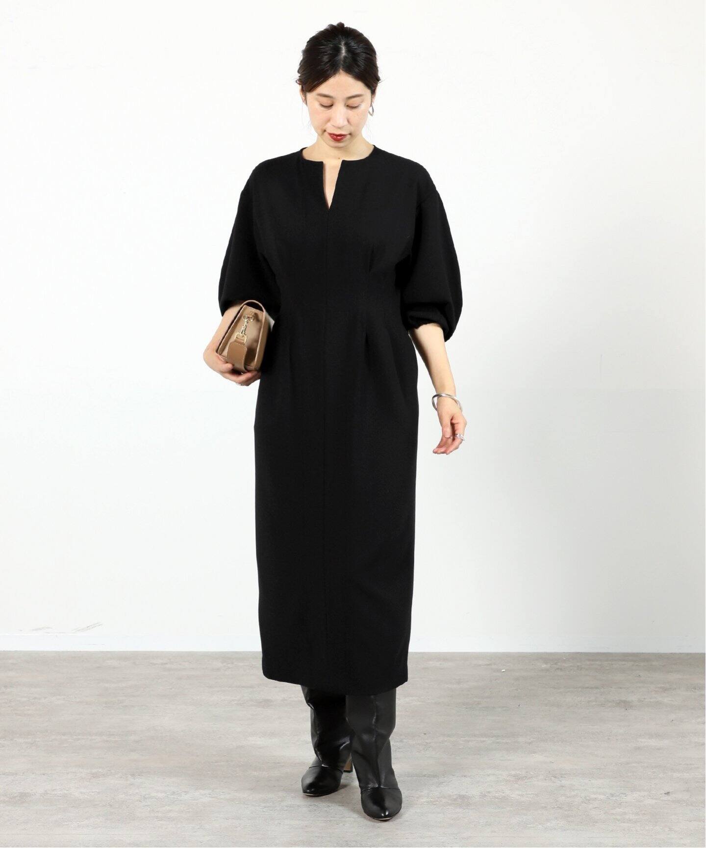 CARREMAN ウエストシェイプワンピース（ワンピース）｜VERMEIL par  