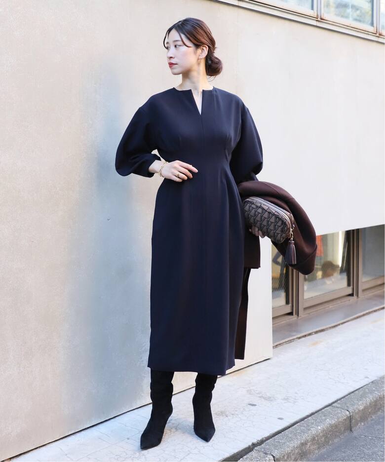 CARREMAN ウエストシェイプワンピース（ワンピース）｜VERMEIL par  