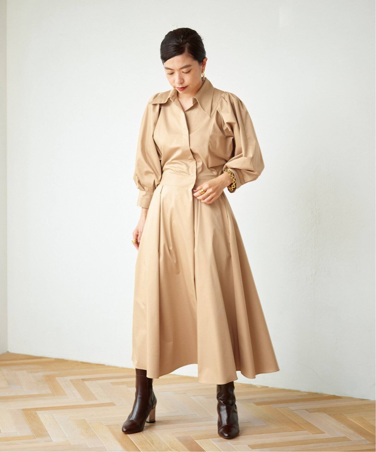 ラップタックワンピース（ワンピース）｜VERMEIL par iena  