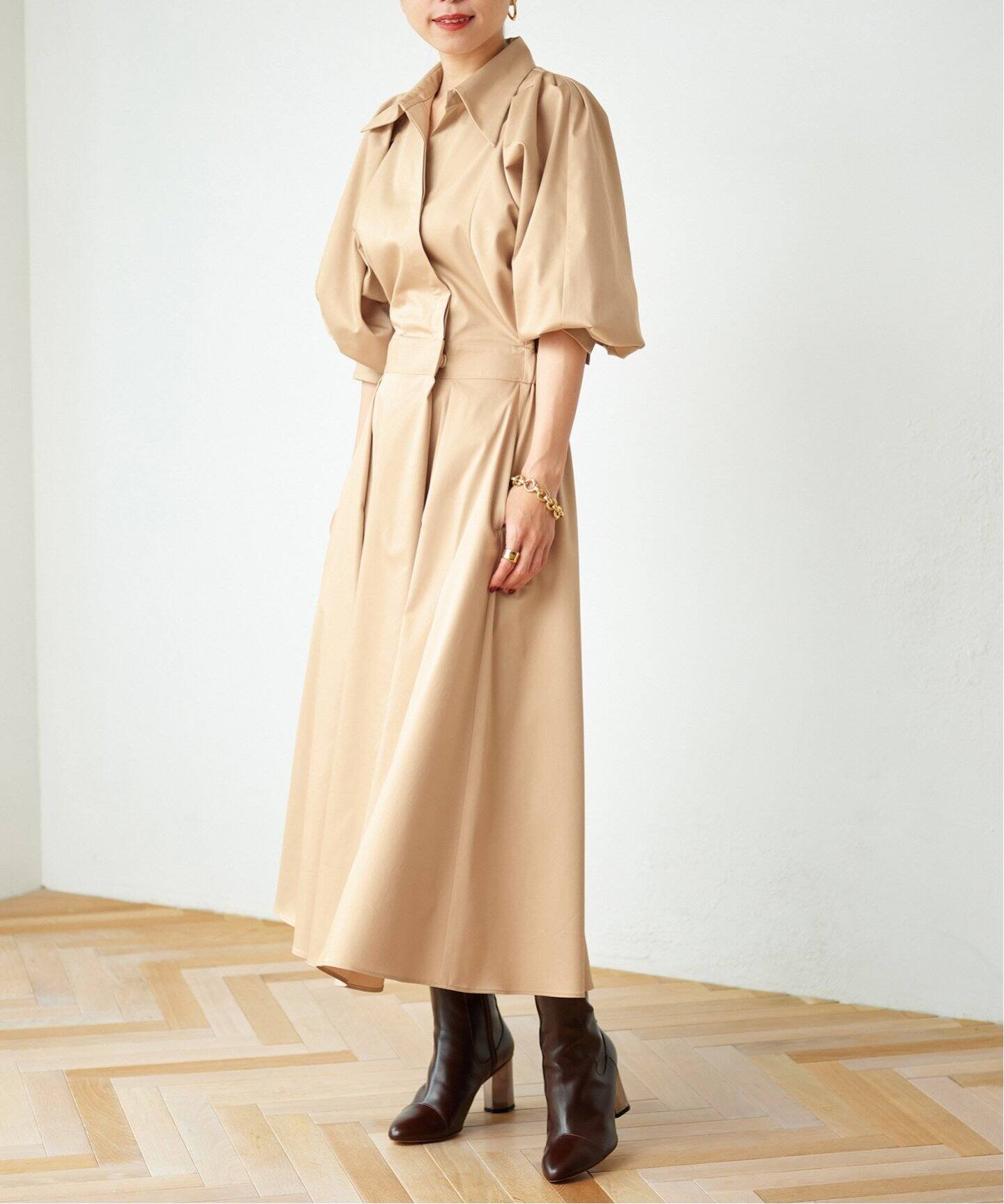 ラップタックワンピース（ワンピース）｜VERMEIL par iena  