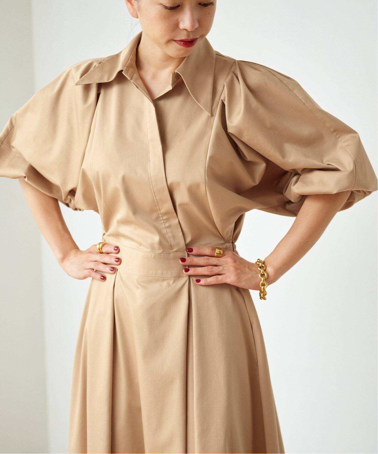 ラップタックワンピース（ワンピース）｜VERMEIL par iena  