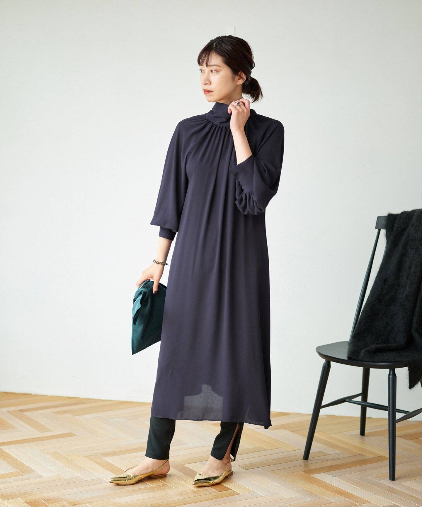 2wayボウタイワンピース（ワンピース）｜VERMEIL par iena  