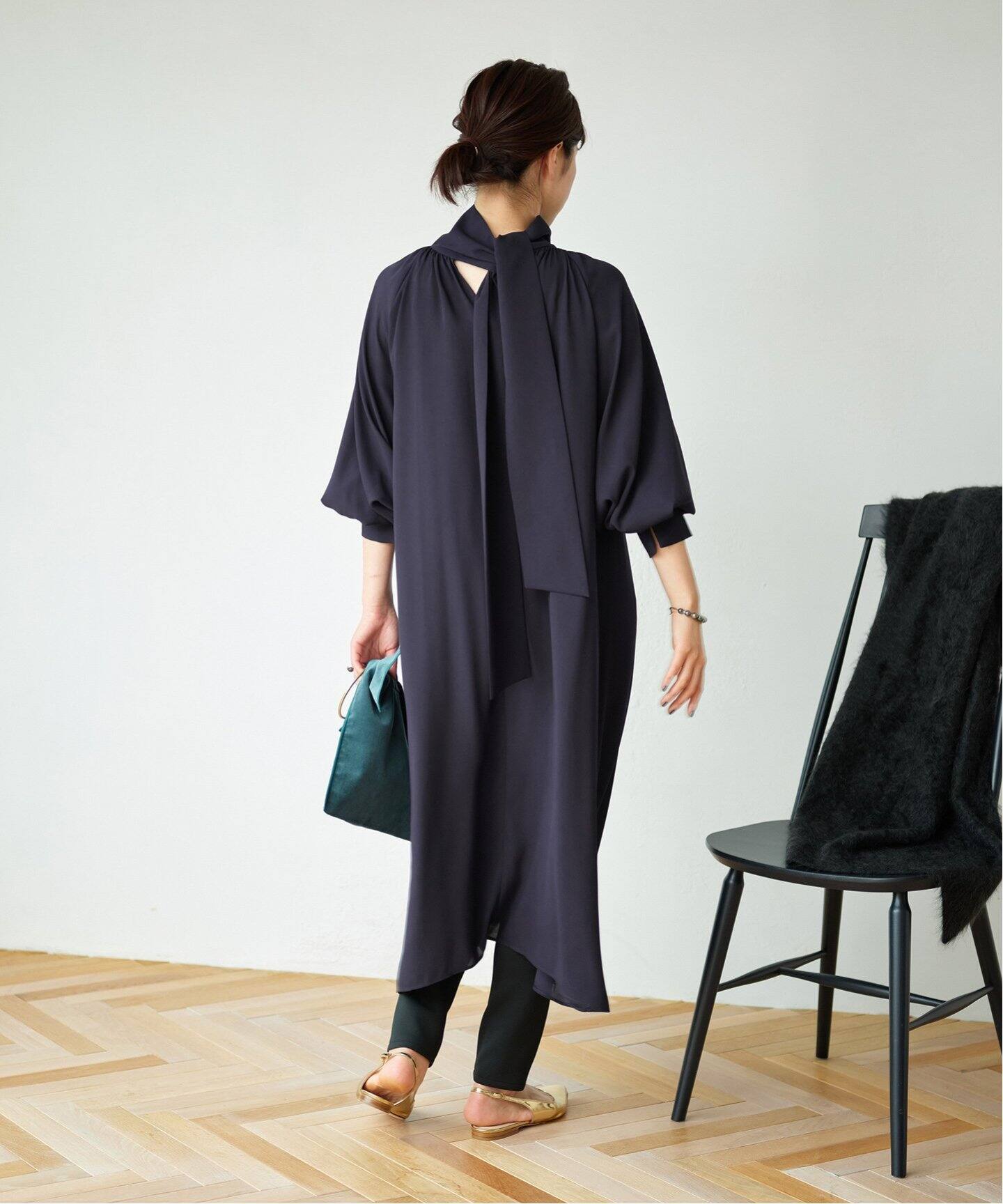 2wayボウタイワンピース（ワンピース）｜VERMEIL par iena  