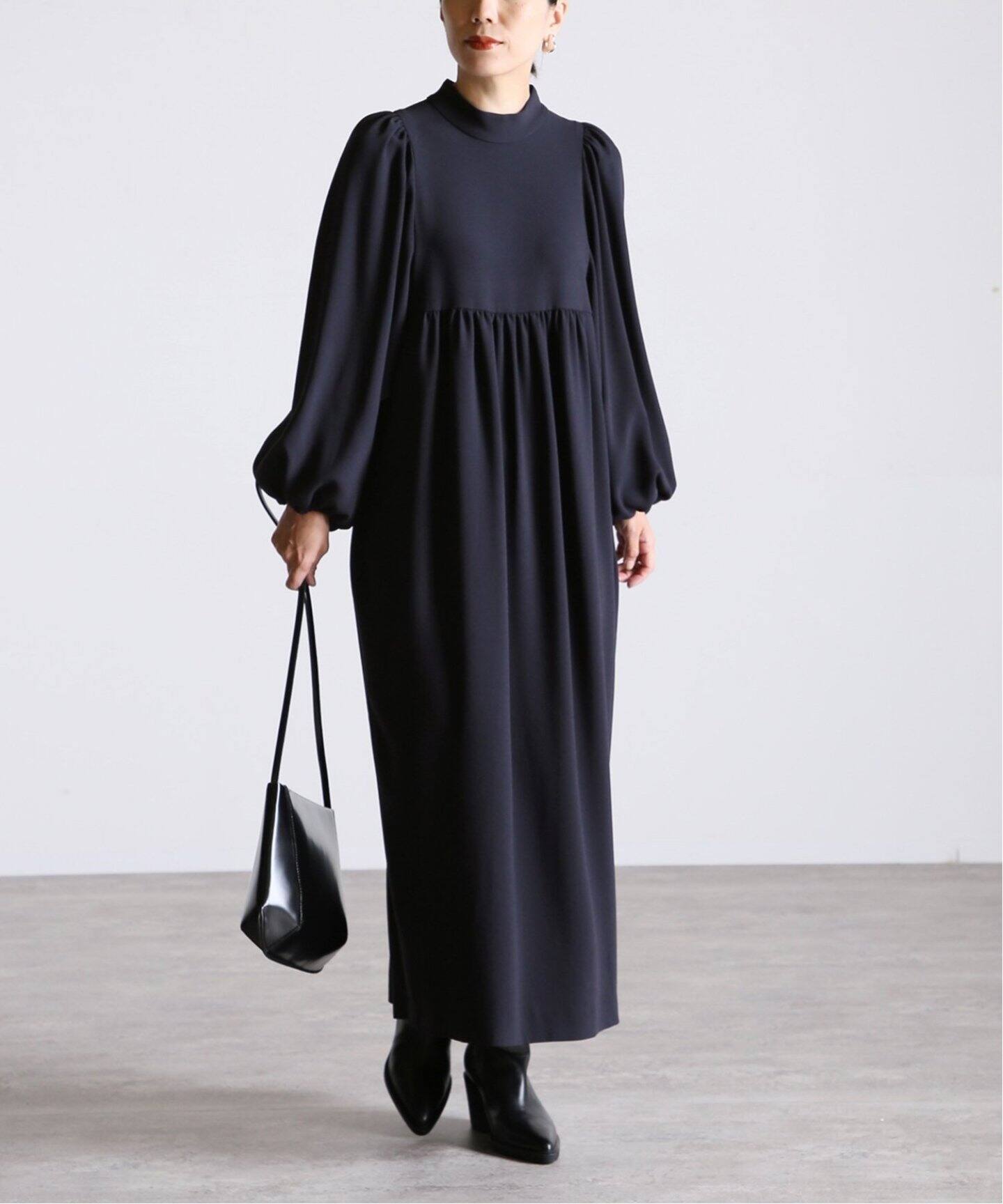 追加2》アセテートバックサテンジョーゼットワンピース（ワンピース  