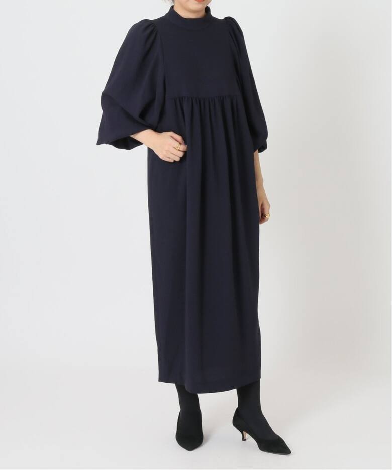 追加2》アセテートバックサテンジョーゼットワンピース（ワンピース  