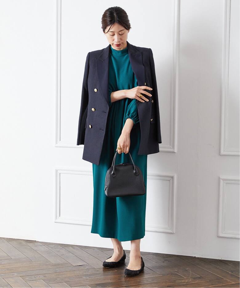 追加》アセテートバックサテンジョーゼットワンピース（ワンピース  