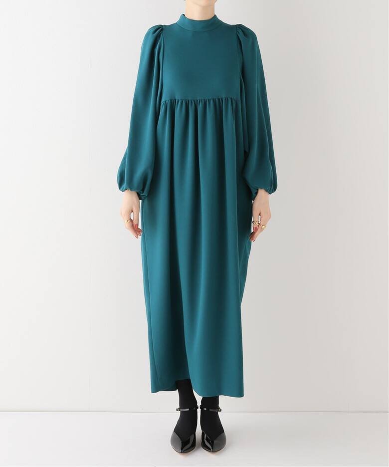 追加》アセテートバックサテンジョーゼットワンピース（ワンピース  