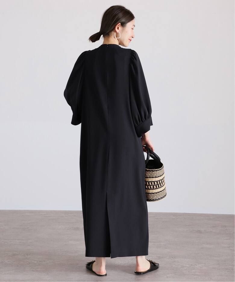 トリアセギャザースリーブワンピース（ワンピース）｜VERMEIL par iena  