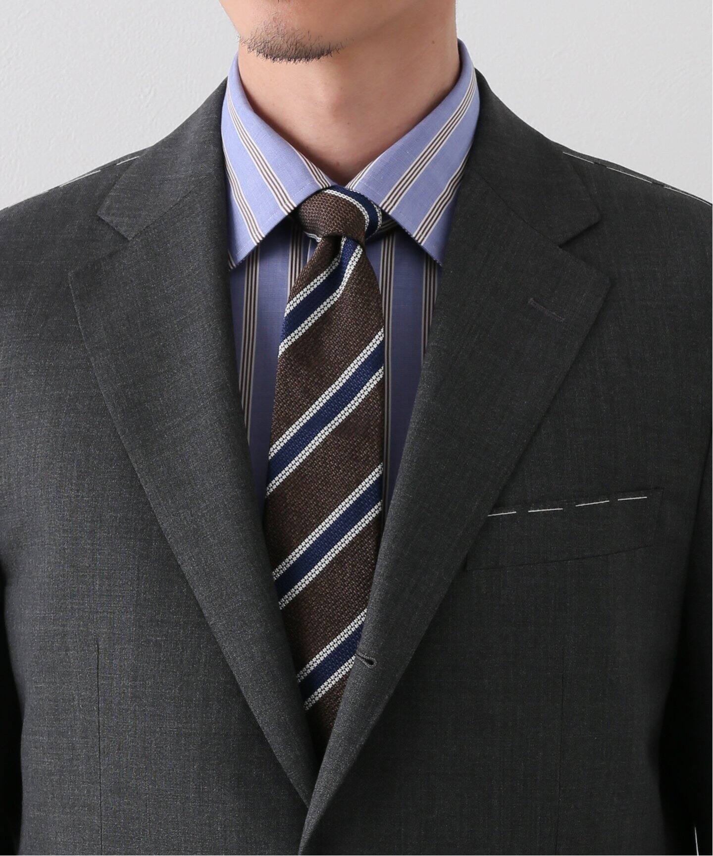 Loro Piana / ロロピアーナ】CFT 3ボタン スーツ ホップサック（スーツ 