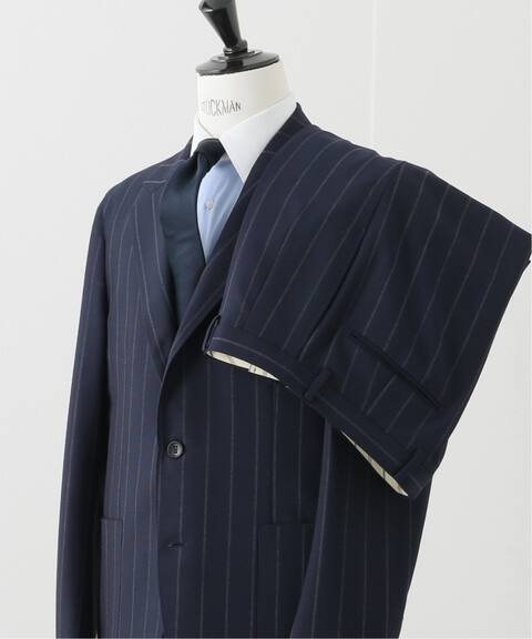 サンジェルマンスーツ チョークストライプ Edifice エディフィス 公式のファッション通販 Baycrew S Store
